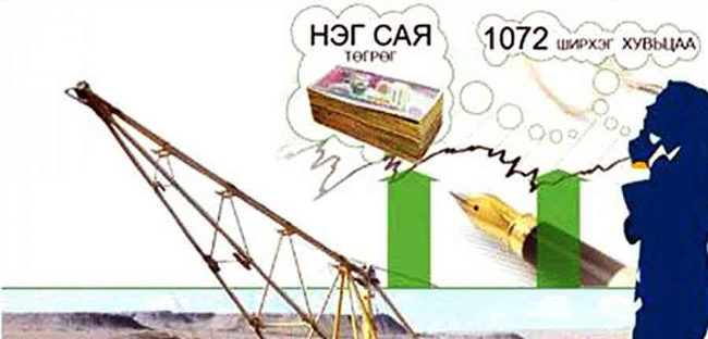 Таван толгойгоор ард түмнийг хэн дамшиглаад байна аа?