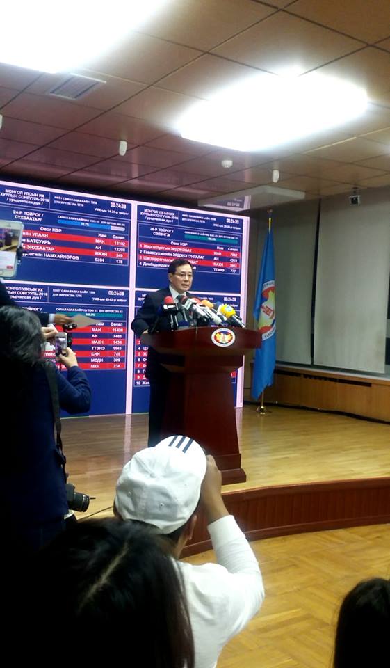 СЕХ сонгуулийн урьдчилсан дүн болон ирцийн дүнг 09:00 цагт мэдээлэхээр боллоо