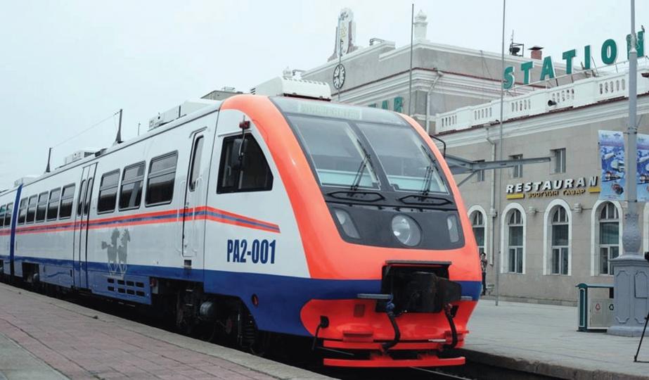 Хүй долоо худаг руу ”RAILBUS” үйлчилж байна