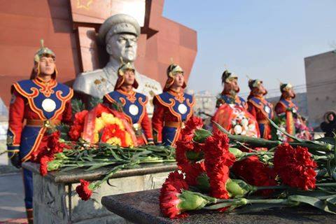 Г.К.Жуковын мэндэлсний 120 жилийн ойг тэмдэглэн өнгөрүүлж байна