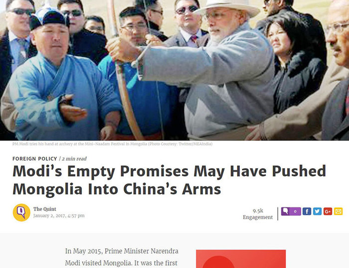 Н.Модигийн хоосон амлалтууд Монголыг Хятадын гарт оруулж болзошгүй