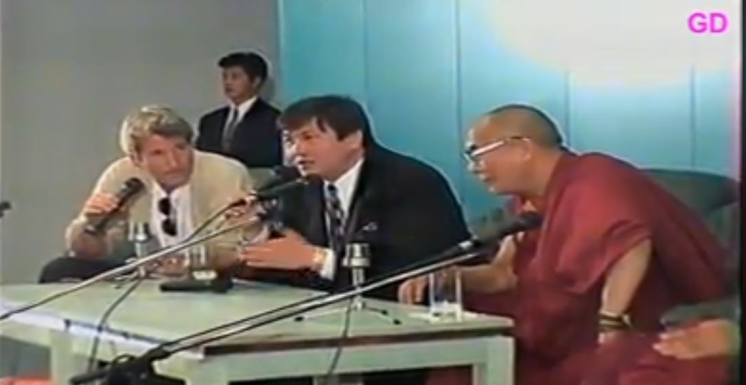 Далай лам, Ричард Гир, Н.Энхбаяр нарын сонирхолтой бичлэг
