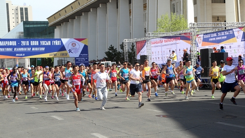 “Улаанбаатар марафон-2018” тэмцээнд 30 мянга гаруй иргэд оролцож байна