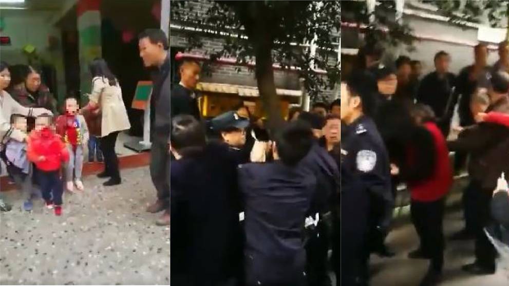 Хятадын Чунцин хотод хутгатай эмэгтэй цэцэрлэг рүү дайрч 14 хүүхдийг гэмтээжээ 