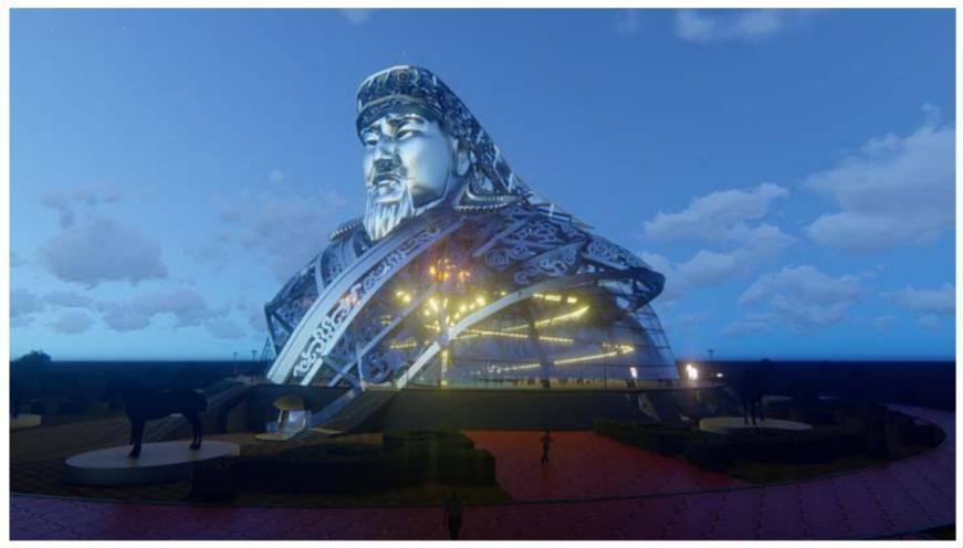 50 тэрбум төсөвлөн хийгдэх "Чингис хаан" цогцолборын хөшөө Аса аваргатай адил байх аж  