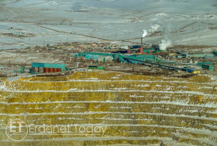 Эрдэнэт үйлдвэрийнхэн оны эхний 10 хоногт хүдэр олборлолтын төлөвлөгөөг 114 хувиар биелүүлэв