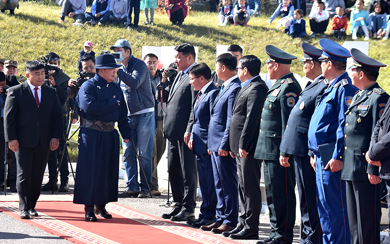 Монгол Улсын Ерөнхийлөгч Х.Баттулга Орхон аймагт хүрэлцэн ирлээ