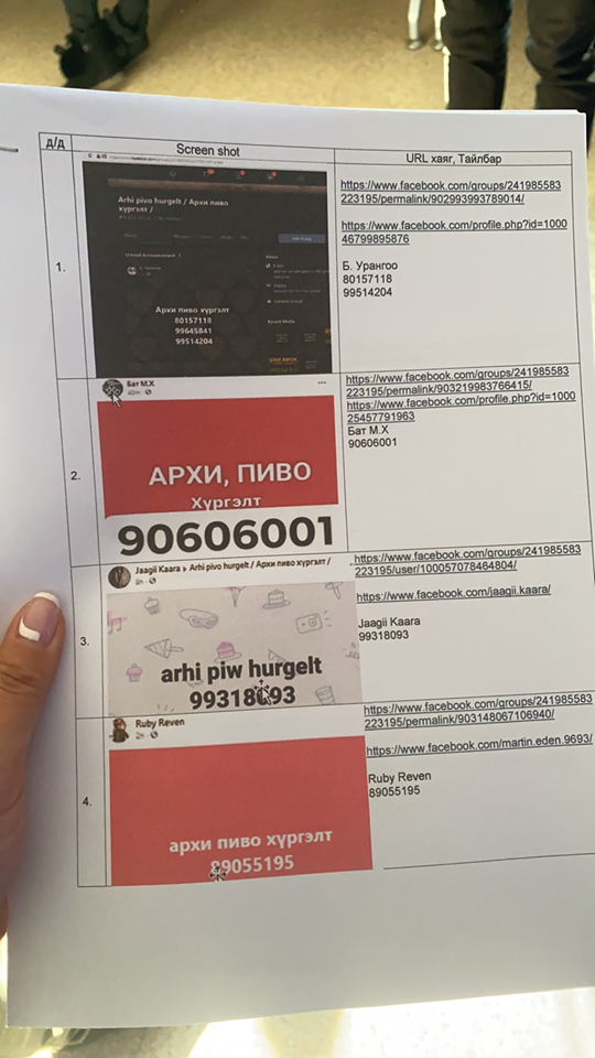 Цахим мэдээллийн хэрэгслээр Согтууруулах ундааг худалдсан 60 этгээдэд хариуцлага тооцно