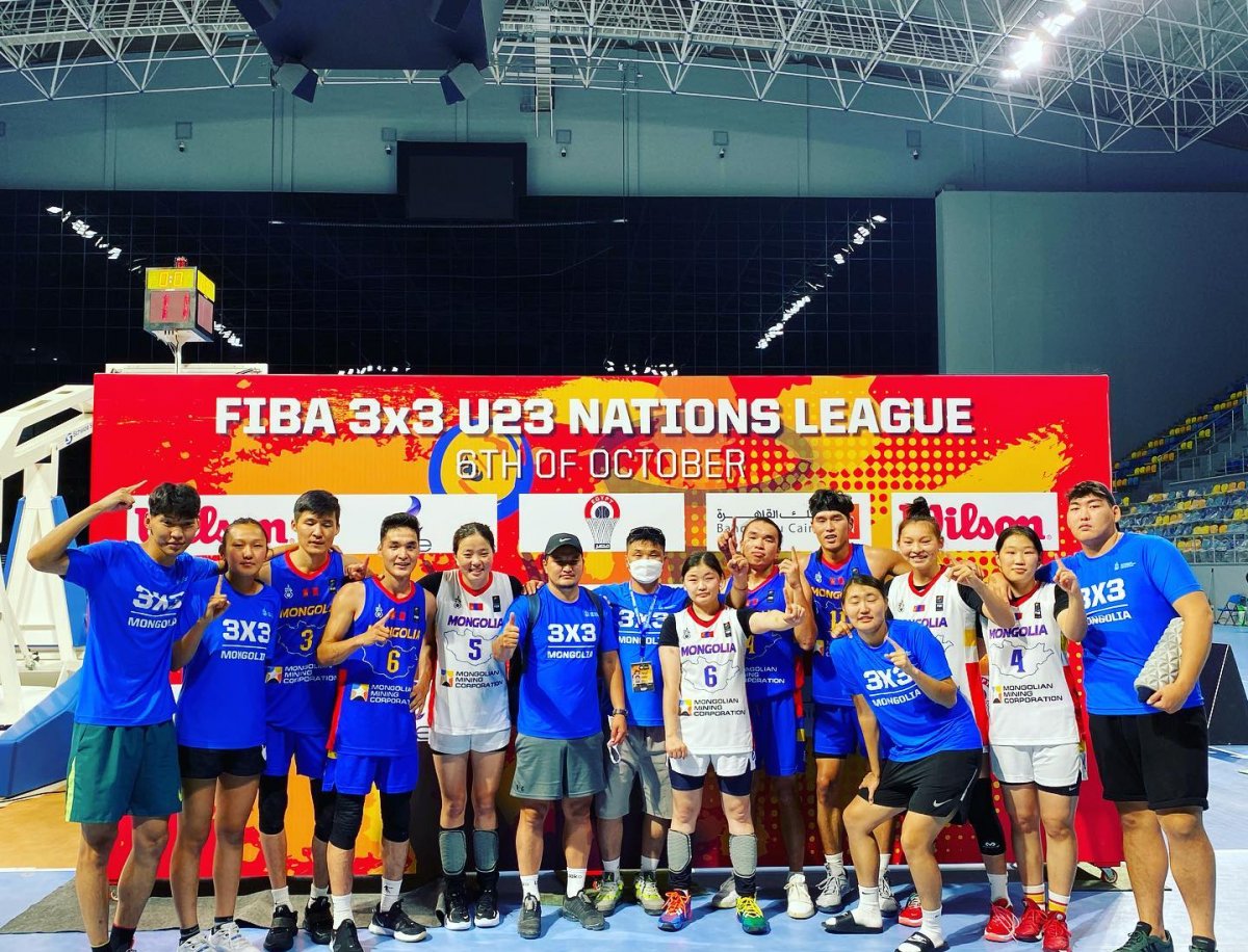FIBA 3x3 тэмцээнд Монгол бүтэн багаараа түрүүлсэн байнa