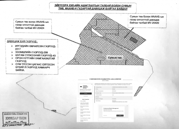 Хонгконгийн "Cornerstone marketing asia limited"-ийн мэдэл дэх Шивээ овоогийн орд, Шивээговь, Сүмбэр сумдын газрыг Монголд хэн мэддэг вэ?