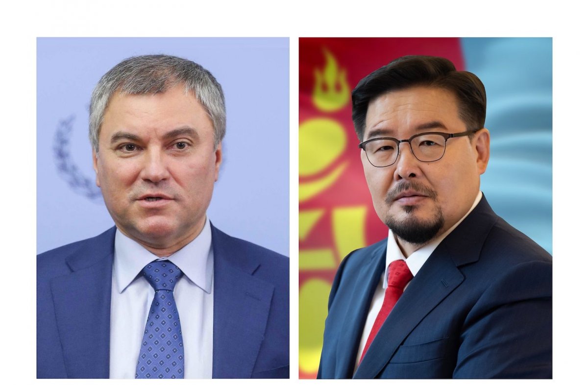 УИХ-ын дарга Г.Занданшатар, ОХУ-ын Холбооны Хурлын Төрийн Думын дарга В.В.Володин нар албан ёсны хэлэлцээ хийнэ