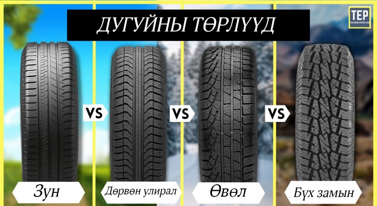 Дөрвөн улирлын дугуйг Монголд ашиглаж болохгүй, Хятадад болно