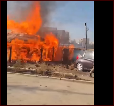 Хийдийн хашаан дотор гарсан гал түймрийг бүрэн унтраажээ