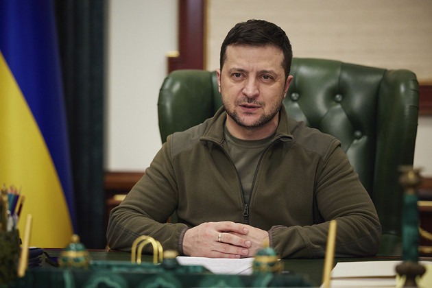 Украин гал зогсооход бэлэн гэж В.Зеленский мэдэгдэв