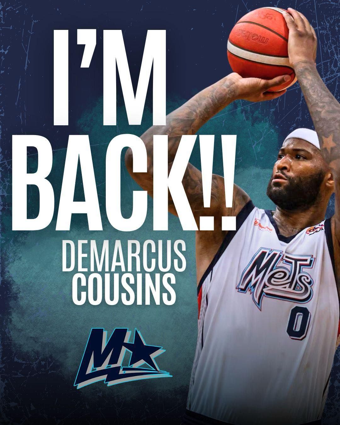 ДеМаркус Казинс Пуэрто Рикогийн лигт тоглохоор болжээ