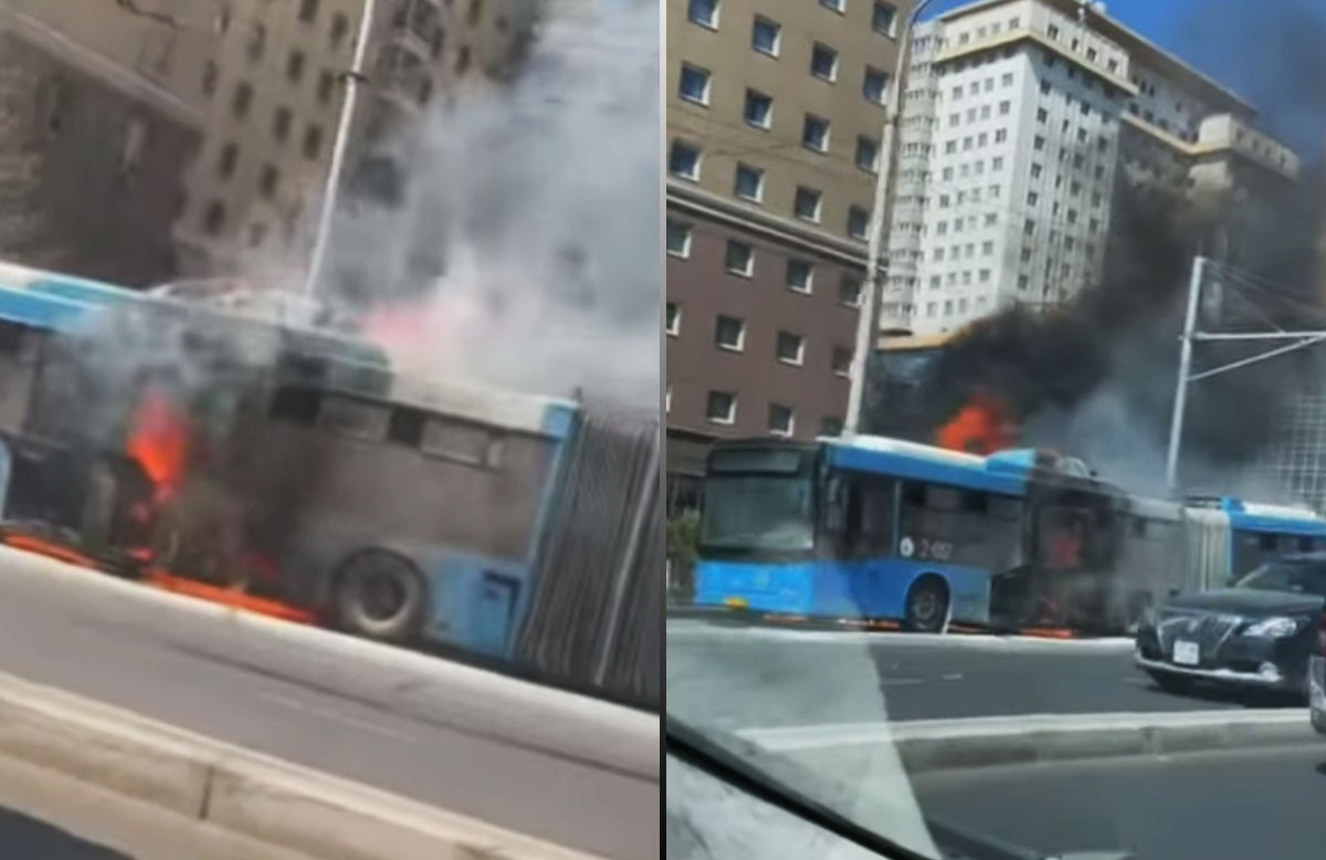 Залгаа автобус шатаж байсныг унтраажээ
