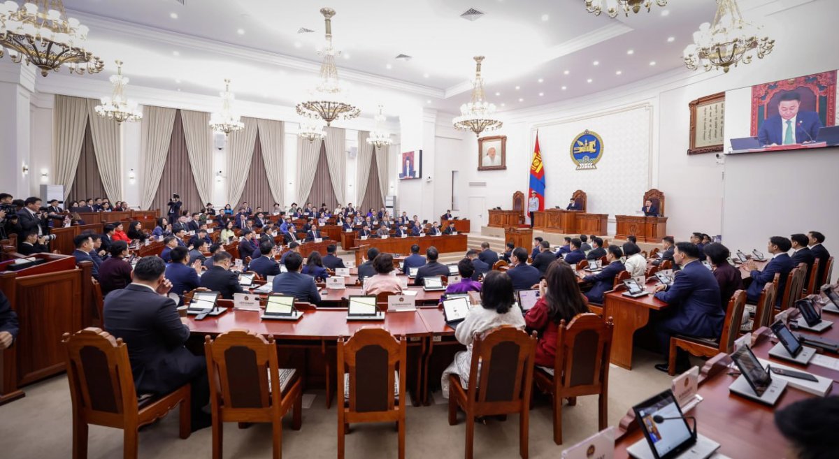 Монгол Улсын Их Хурлын 2025 оны намрын ээлжит чуулган нээлтээ хийлээ