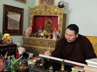 Д.Ухаанзаяа: Одоо үед урласан торгон зээгт наамлын үзэсгэлэн гэдгээрээ Монголдоо анхных нь