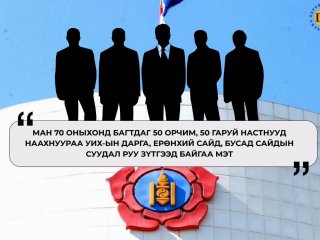 МАН-ын 50 настнууд Ерөнхийлөгчид дэвших гээд тэмцэлдэж байна