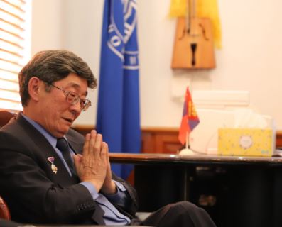 "Чингис хаан одон"-г Академич Содовсүрэнгийн Нарангэрэлд хүртээхээр болжээ