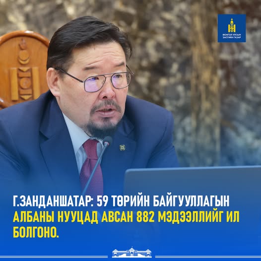 Төрийн 59 байгууллагын албаны нууцад авсан 882 мэдээллийг ИЛ болгоно