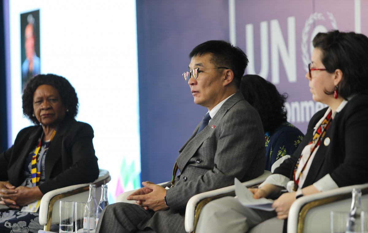 БОУАӨ-ИЙН САЙД Б.БАТБААТАР МОНГОЛ УЛСЫН БАЙГАЛЬ ОРЧНЫ БОДЛОГО, МАНЛАЙЛЛЫГ ТАНИЛЦУУЛЛАА