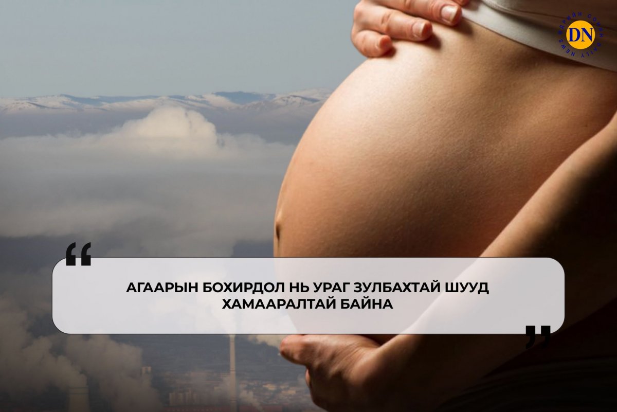 Л.Дэлгэрзул: Агаарын бохирдол нь ураг зулбахтай шууд хамааралтай