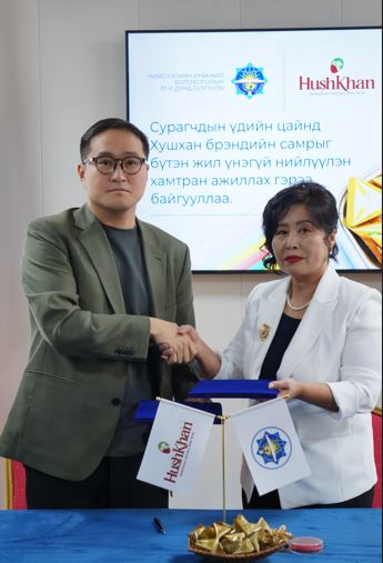 ХУШХАН брэнд бүтэн жилийн турш 37 дугаар сургуулийн бага ангийн сурагчдын самрын хэрэглээг үнэ төлбөргүй хангахаар боллоо