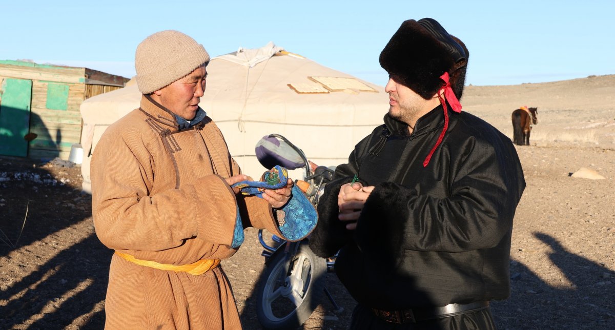 ХХААХҮ-ийн дэд сайд Б.Нямжав Бор Аргалантын аймаг дундын отрын бүсэд ажиллаа