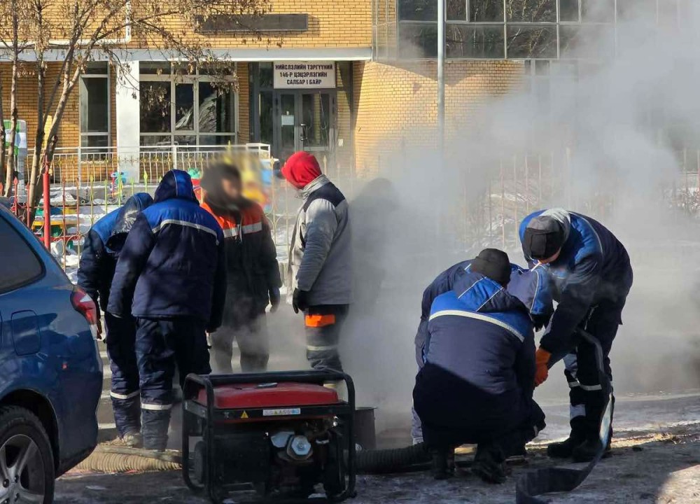 Дулааны шугам дахин гэмтэж 146-р цэцэрлэгийн салбар хүүхдүүдээ хүлээн авах боломжгүй болжээ