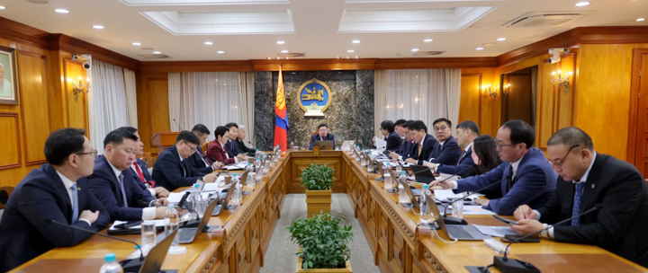 Засгийн газрын хуралдаанаар дараах асуудлыг хэлэлцэнэ