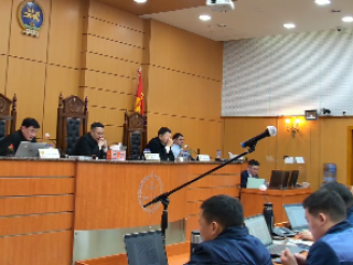 Бичлэг: "Хөгжлийн банкны хэрэг"-ийн давж заалдах шатны шүүх хурал болж байна