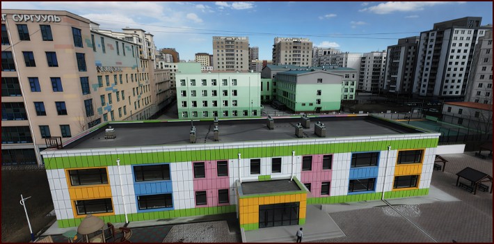 Баянзүрх дүүргийн 15 дугаар хорооны 122 дугаар цэцэрлэгийн өргөтгөлийн барилгын ажил дуусаж, улсын комисс хүлээн авлаа