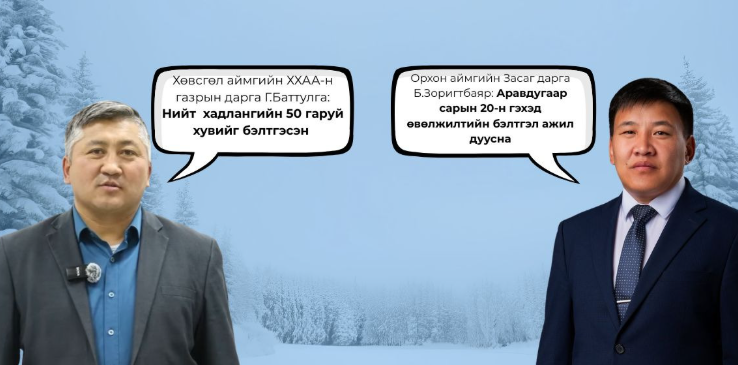 Аймгууд өвөлд бэлэн үү