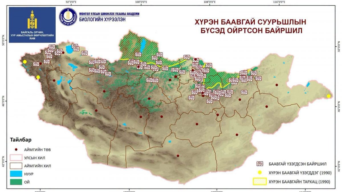  Энэ намар ХҮРЭН БААВГАЙ суурьшлын бүсэд ойртсон байршлууд 